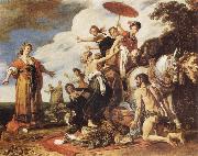 Peter Paul Rubens Odysseus and Nausicaa oil painting reproduction